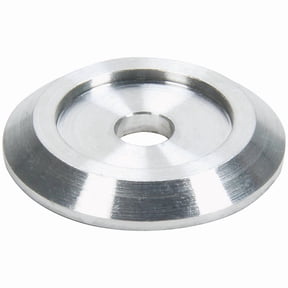 Allstar Performance ALL18840 Flat Washer - 1/4 in ID - 1-1/4 in OD - Clear Anodized Aluminum - Set of 10