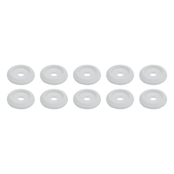 Allstar Performance Body Bolt Washer Plastic White 10pk