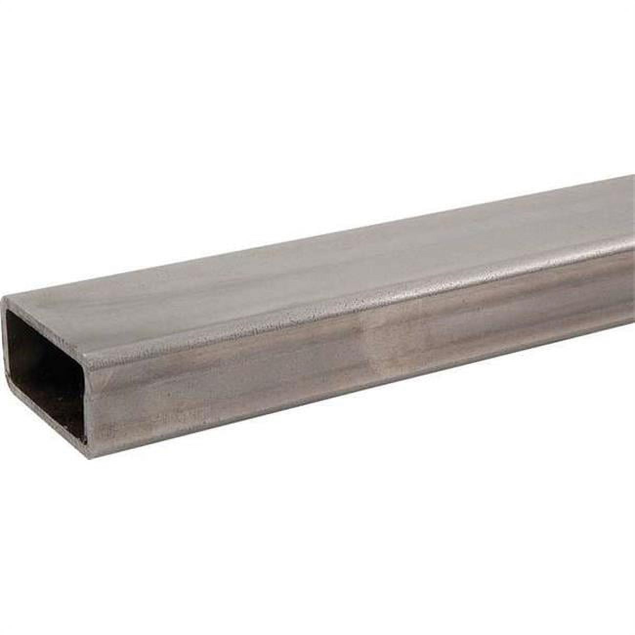 48-inch Gray Steel Rectangular Tubing