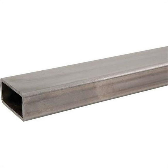 Allstar Performance ALL22183-4 Steel Tubing - 1 x 2 in Rectangle - 0.120 in Wall Thickness - 4 ft Long - Steel - Natural - Each