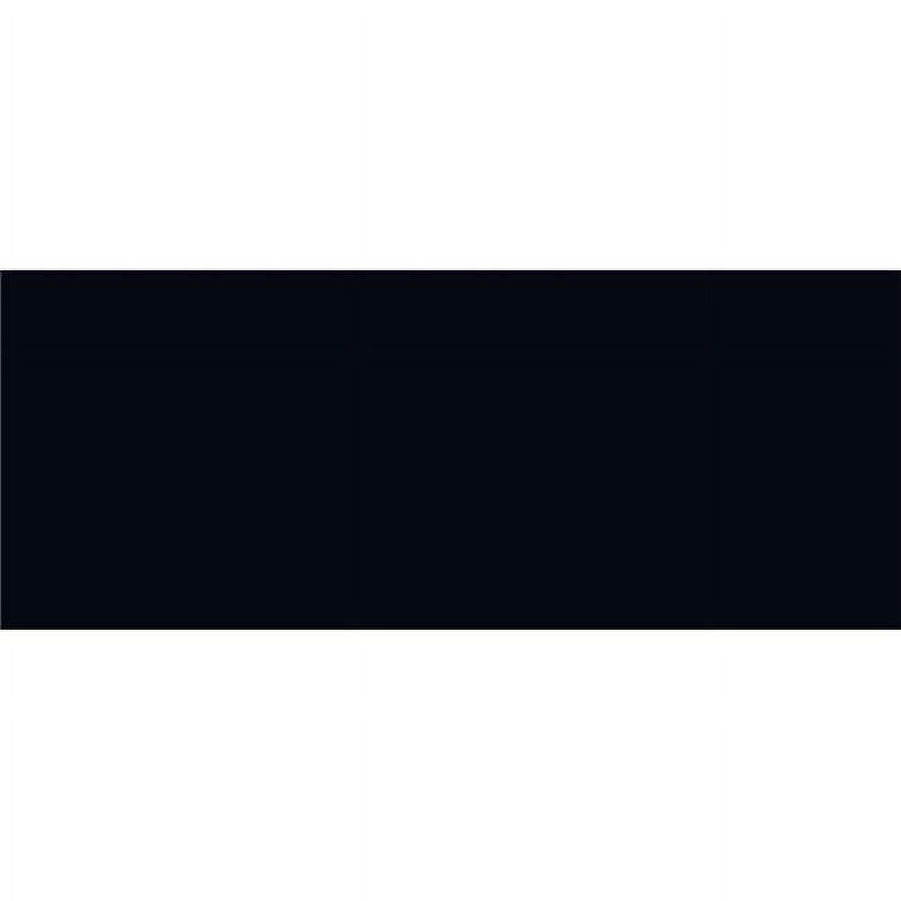 Allstar Performance ALL22207 4 x 10 in. Aluminuminum Gloss Sheet, Black & Black