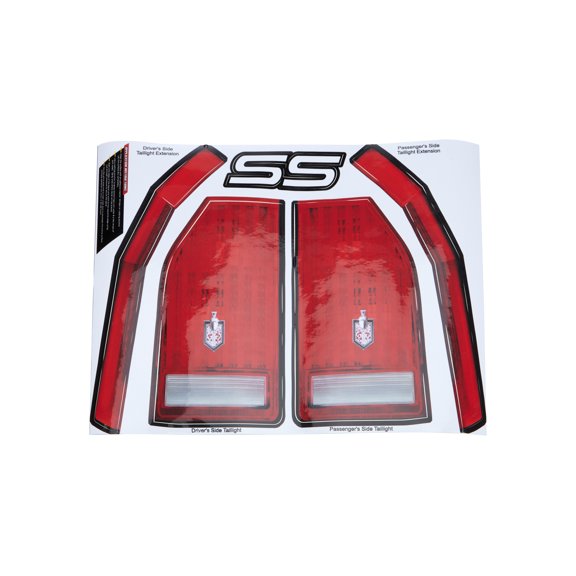 M/C SS Tail Decal Kit 1983-88