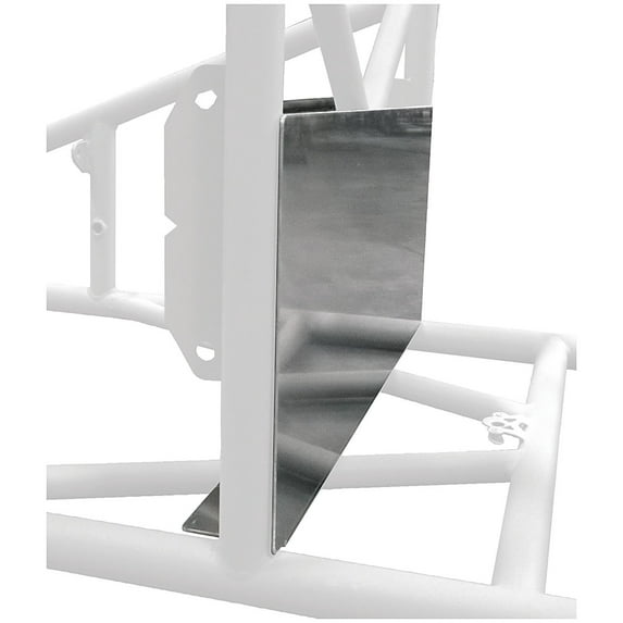 Allstar Performance ALL23226 Front Air Box - Flat - .080" Aluminum - Each