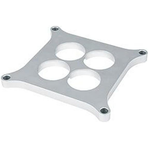 Allstar Performance ALL25970 Carburetor Shear Plate - 1/2 in Thick - 1-3/4 in Bores - Square Bore - Aluminum