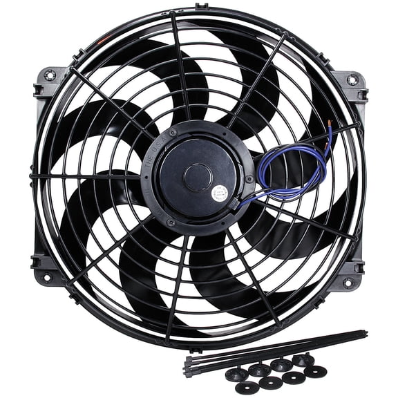 Electric Fan 16in Curved Blade