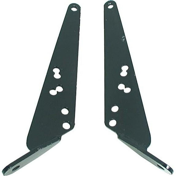 Allstar Performance ALL38112 Motor Mount - Bolt-On - Steel - Black Powdercoat - Rear - Pair