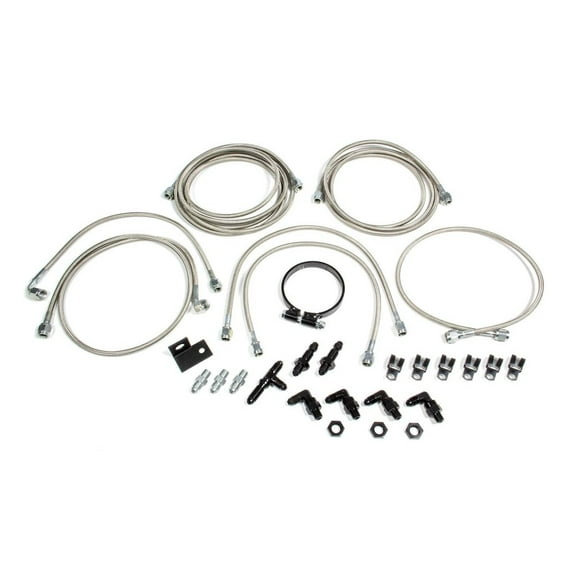 Allstar Performance Dirt Car Brake Line Kit LM Aftermarket Calipers