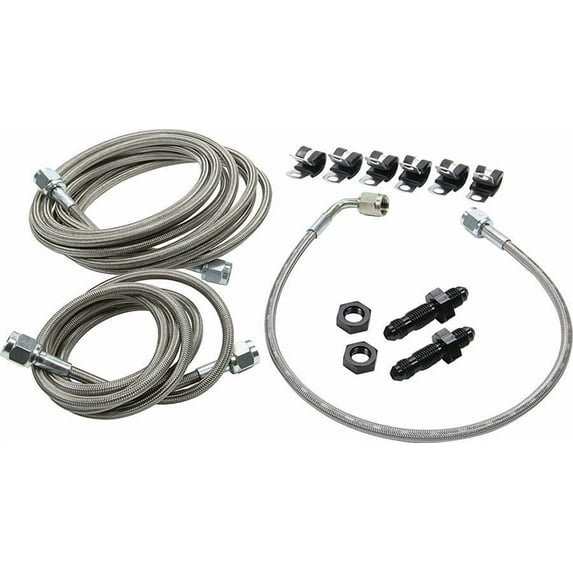 Allstar Performance ALL42060 Brake Line Kit (Front) -3AN Hose & -4AN Ends - Kit