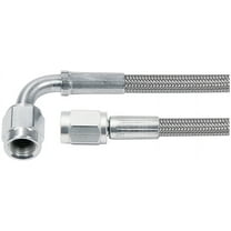 Allstar Performance ALL46304-12 12" #3 Braided Steel Lines With -3 Ends