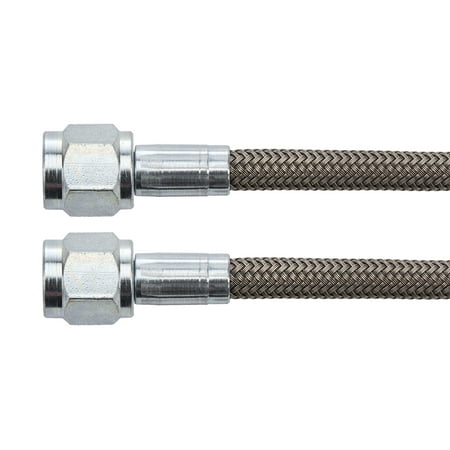 Allstar Performance ALL46400-21 21" 4 AN Braided Brake Line