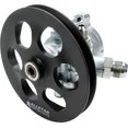 thumbnail image 1 of Allstar Performance ALL48250 Power Steering Pump with Pulley Steel, Clear Anodized, 1 of 5