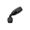 thumbnail image 1 of Allstar Performance Reusable Hose End Black 60 Deg Elbow -6, 1 of 8