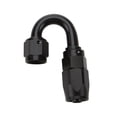 thumbnail image 1 of Reusable Hose End Black 180 Deg Elbow -8, 1 of 8