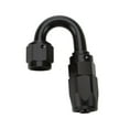 thumbnail image 1 of Allstar Performance Reusable Hose End Black 180 Deg Elbow -16, 1 of 8