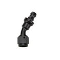 thumbnail image 1 of Allstar Performance ALL49422, Pushlock Hose End Black 30 Deg Elbow -6 0, 1 of 8