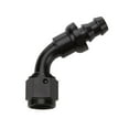 thumbnail image 1 of Allstar Performance Pushlock Hose End Black 60 Deg Elbow -12, 1 of 8
