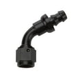 thumbnail image 1 of Pushlock Hose End Black 60 Deg Elbow -16, 1 of 8