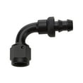 thumbnail image 1 of Pushlock Hose End Black 90 Deg Elbow -10, 1 of 8