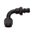 thumbnail image 1 of Allstar Performance ALL49455, Pushlock Hose End Black 90 Deg Elbow -12 0, 1 of 8
