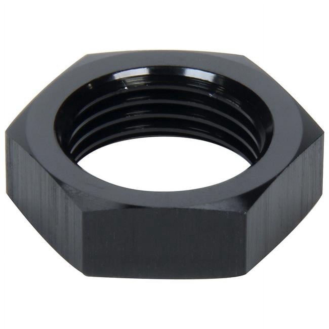 Allstar Performance ALL49602 6 in. Body Brass Bulkhead Nut, Black