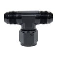 thumbnail image 1 of Allstar Performance ALL49652 6AN Male x 6AN Female Swivel Tee Swivel On Side Adapter Fitting - Black, 1 of 8