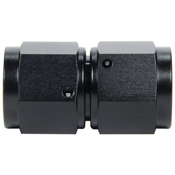 Allstar Performance ALL49700 3AN Female to 3AN Female Swivel Union Fittings Adapter, Black