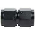 thumbnail image 1 of Allstar Performance ALL49701 Fitting - Adapter - Straight -4AN Female Swivel to -4AN Female Swivel - Aluminum - Blk Anodized - Each, 1 of 8