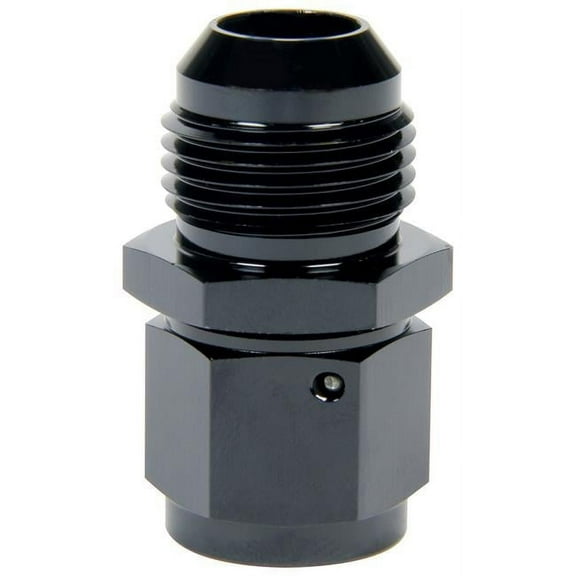 Allstar Performance ALL49754 Fitting - Adapter - Straight -10AN Female Swivel to -12AN Male - Aluminum - Blk Anodized - Each