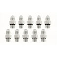 thumbnail image 1 of Allstar Performance ALL50032-10 Fitting - Adapter - Straight -4AN Male to 7/16-20in Male O-Ring - Steel - Zinc Oxide - Set of 10, 1 of 7