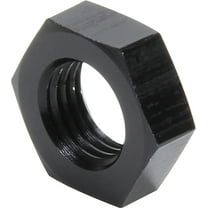 Allstar Performance ALL50099 Bulkhead Adapter Fitting Nut - 4AN - Black - 2 pack