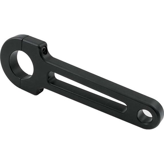 Allstar Performance ALL52128 Steering Column Bracket - 1-3/4in Dia. Tube - Clamp / Bolt-On - 7-1/2in L - Billet Aluminum - Blk Anodized - Each