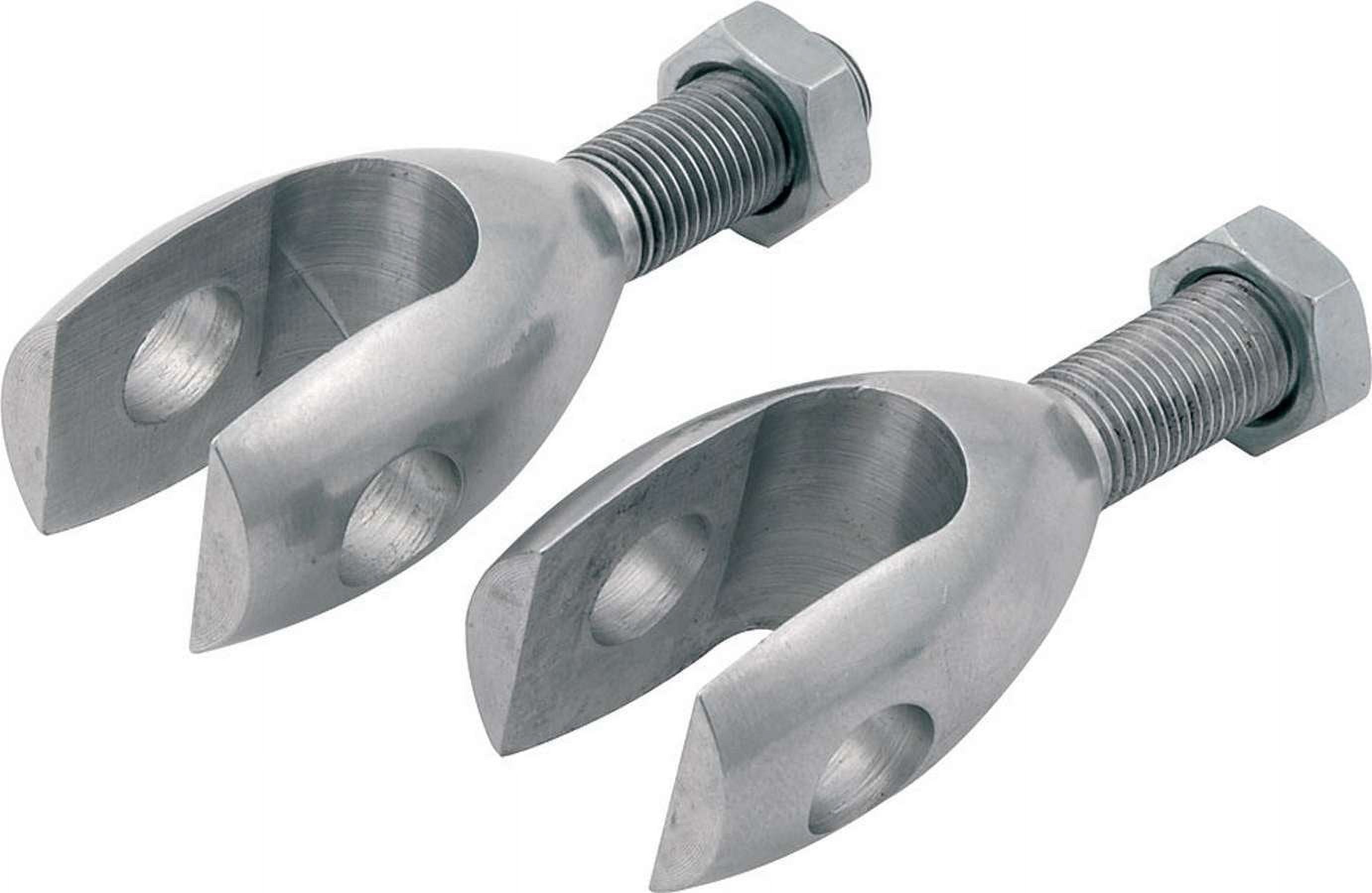 Allstar Performance ALL5412810 Rod Ends (Clevis Style) w/Jam Nuts Aluminum Set of 10