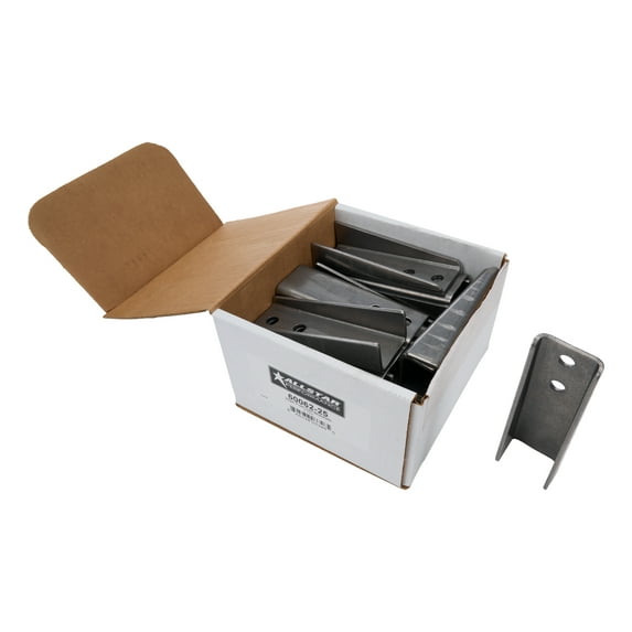 Allstar ALL60062-25 Fuel Cell Mount - Weld-On - 3/8in Holes - 4-3/4in Long - Steel - Universal - Set of 25