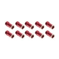 thumbnail image 1 of Allstar Performance QC Cover Nuts Long Red 10pk, 1 of 9