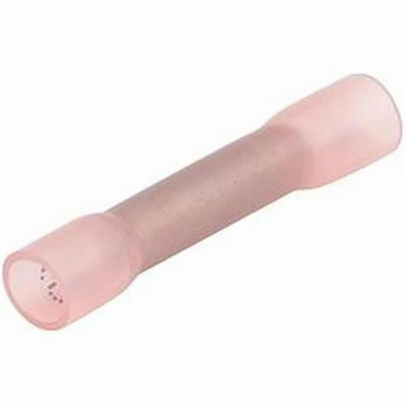 Allstar Performance ALL76060 22-18 Gauge Heat Shrink Butt Connector, Red - Pack of 10