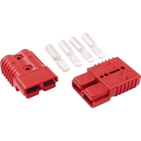 Allstar Performance ALL76322 Battery Cable Connector (Quick Connect Plug) - 2 Gauge - 175Amp - Plastic - Red - Kit