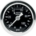 thumbnail image 1 of Allstar Performance ALL80206, 1.5In Gauge 0-100 Psi Liquid Filled Performan, 1 of 4
