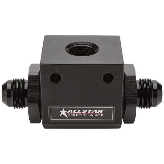 Allstar Performance In-Line Oil Temp Tee 10AN