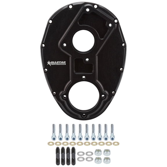 Allstar Performance Sprint Timing Cover Raised Cam Billet