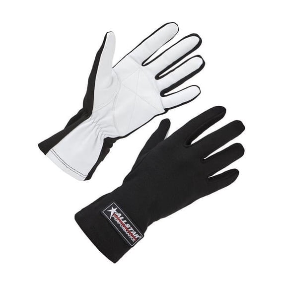 Driving Gloves Non-SFI S/L Black Medium