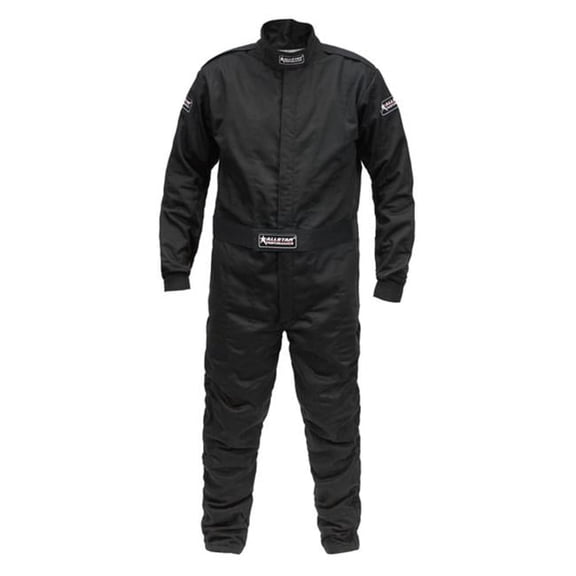 Allstar Performance SFI 3.2A-5 Racing Suit, Black - Medium, Large & Small