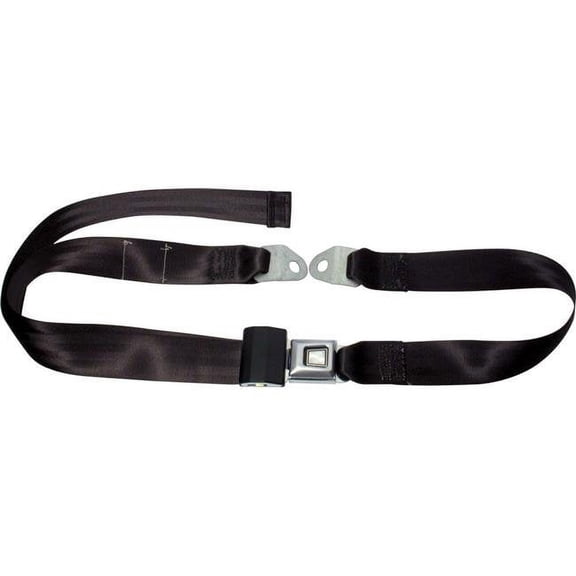Allstar Performance ALL98110 2-Point Seat Belt, Black