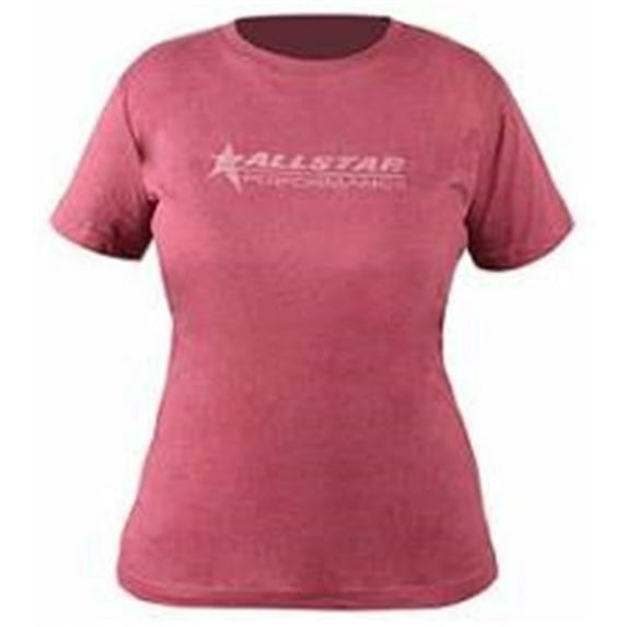Allstar Performance ALL99920M Ladies Vintage T-Shirt - Burgundy - Medium