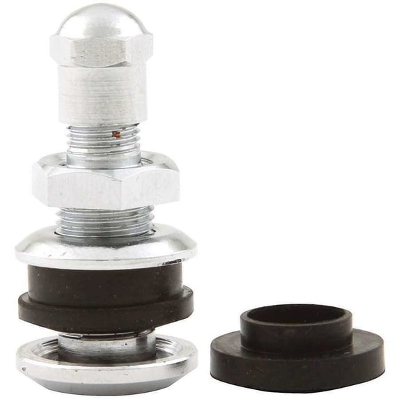 Allstar Performance Chrome Valve Stem Bolt-In 50pk