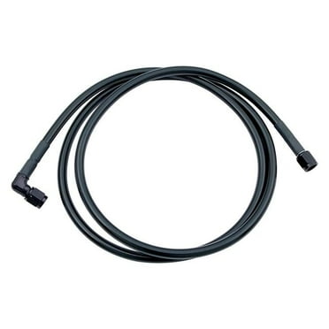 Allstar Performance Coated Braided Line 36in #3 Hose -3 90 Deg/-3 Str ALL48422