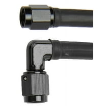 Coated Braided Line 36in #3 Hose -3 90 Deg/-3 Str