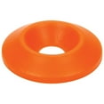 thumbnail image 1 of Allstar Performance ALL18694-50 Body Bolt Washer - Countersunk - 1/4 in ID - 1 in OD - Plastic - Orange - Set of 50, 1 of 5