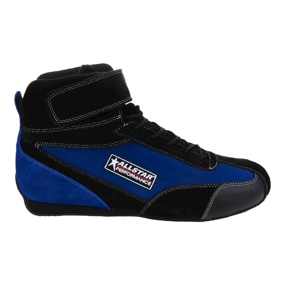 Allstar Performance Driving Shoes Black/Blue SFI3.3/5 Pro Series 9.0