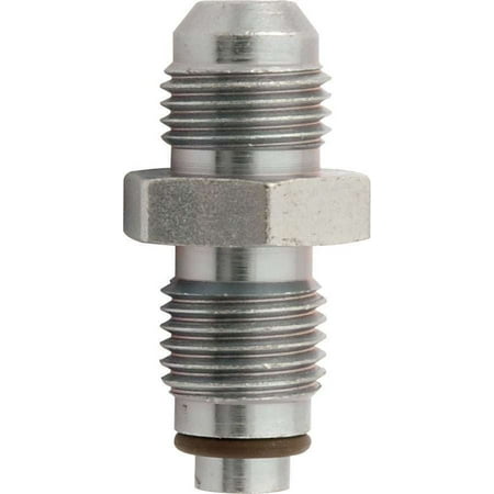 Allstar Performance ALL48211 Fitting - Adapter - Straight - 6 AN Male to 14 mm x 1.50 Male O-Ring - Steel - Zinc Oxide - Power Steering Systems - Each