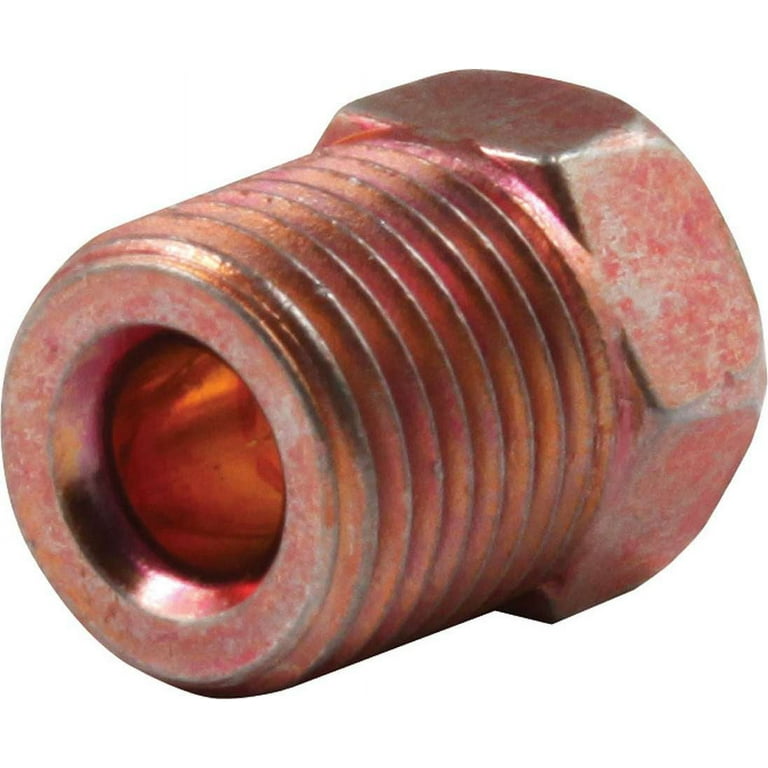 Allstar Inverted Flare Nuts for 3/16in w/ 7/16-24 Red Allstar Inverted Flare Nuts for 3/16in w/ 7/16-24 Red